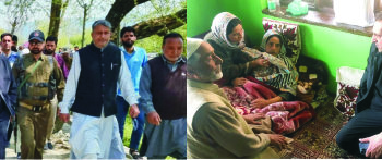 پی سی چیف سجاد غنی لون نے کیا ضلع کپوارہ کادورہ