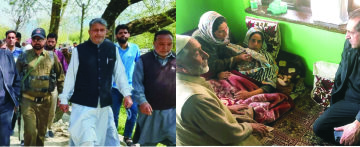 پی سی چیف سجاد غنی لون نے کیا ضلع کپوارہ کادورہ