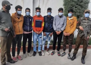 بادام واری سری نگر چاقو حملے میں ملوث 6 ملزمان گرفتار