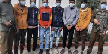 بادام واری سری نگر چاقو حملے میں ملوث 6 ملزمان گرفتار