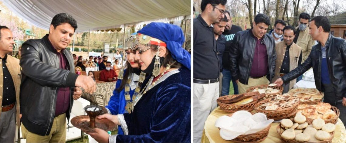 موسم بہار کی آمد پر محکمہ سیاحت کا زبروَن پارک میں فیسٹول کا اِنعقاد
