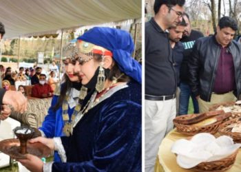 موسم بہار کی آمد پر محکمہ سیاحت کا زبروَن پارک میں فیسٹول کا اِنعقاد