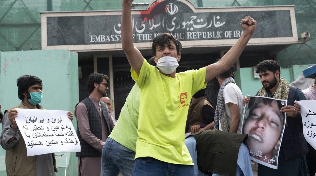 ایران میں افغان پناہ گزینوں پر تشدد کی ویڈیو، افغانستان میں مظاہرے