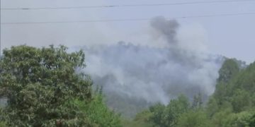 خشک سالی کا شاخسانہ: جموں وکشمیر کے جنگلوں میں آتشزدگی