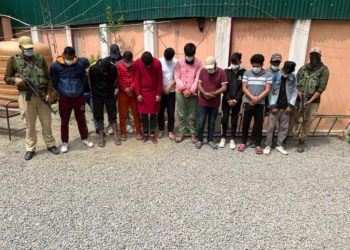 جامع مسجد سری نگر میں نعرہ بازی کرنے کے سلسلے میں 13 افراد گرفتار: پولیس