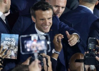 ایمانوئل میکخواں فرانس کے دوبارہ صدر منتخب