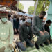 جمعتہ الوداع کے موقعے پر ڈاکٹر فاروق اور عمر عبداللہ کی درگاہ حضرت بل حاضری