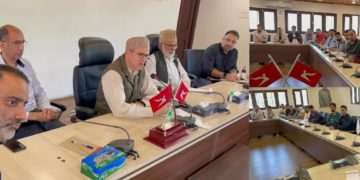 عمر عبداللہ کی صدارت میں یوتھ نیشنل کانفرنس جنوبی کشمیر کا اجلاس