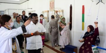 مرکزی وزیر مملکت سماجی اِنصاف نے سی آر سی بمنہ کا دورہ کیا