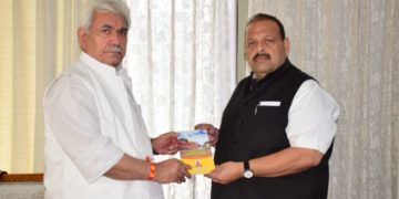 دیویندر سنگھ رانا نے لیفٹیننٹ گورنر سے ملاقات کی