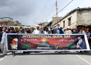کشمیر میں یوم القدس کے موقعے پر ریلیاں بر آمد