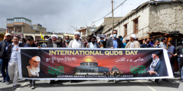 کشمیر میں یوم القدس کے موقعے پر ریلیاں بر آمد