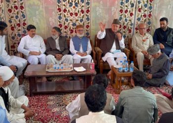 جموں و کشمیرمیں امن و امان کی بحالی کی خاطر آئینی وجمہوری حقوق کی بحالی ناگزیر: ڈاکٹر فاروق عبداللہ