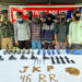 بارہ مولہ گرینیڈ حملے میں ملوث چار جنگجو اور ایک اعانت کار گرفتار : آئی جی کشمیر