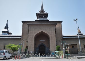 آج انتظامیہ نے تاریخی جامع مسجد میں نماز جمعہ ادا کرنے کی اجازت نہیں دی : انجمن اوقاف جامع مسجد