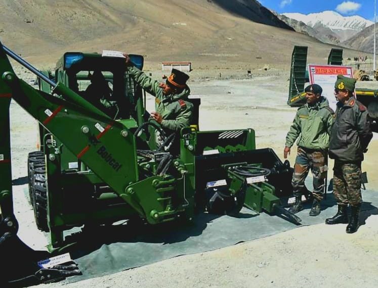 لیفٹیننٹ جنرل اوپندرا دیویدی کا مشرقی لداخ میں دورہ حقیقی کنٹرول لائن