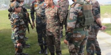 شمالی فوج کےکمانڈ نے کشمیر میں ایل او سی کے ساتھ سیکورٹی صورتحال کا جائزہ لیا