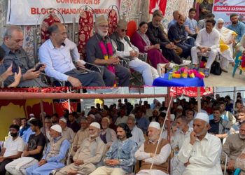 جموں وکشمیر کو موجودہ دلدل سے نکالنے کیلئے متحدہ جدوجہد کی ضرورت: علی محمد ساگر
