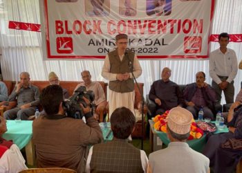 جموں وکشمیر کے عوام کے حقوق کی بحالی نیشنل کانفرنس کا اولین ایجنڈا : عمر عبداللہ