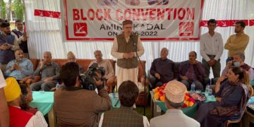 جموں وکشمیر کے عوام کے حقوق کی بحالی نیشنل کانفرنس کا اولین ایجنڈا : عمر عبداللہ