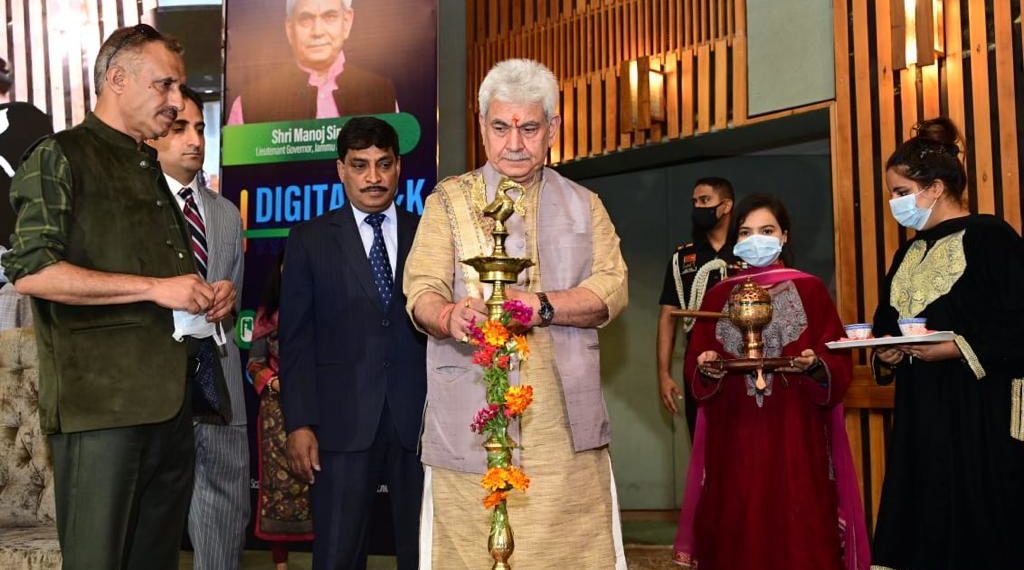 لیفٹیننٹ گورنر منوج سنہا نے’ ڈیجیٹل جے اینڈ کےوِیک‘ کا افتتاح کیا