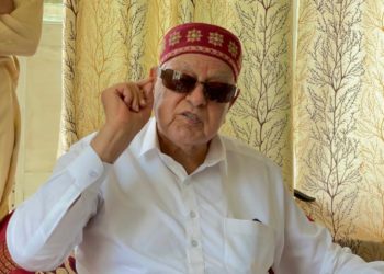 موجودہ چیلنجوں کا مقابلہ کرنے کیلئے تینوں خطوں کے عوام کو صف آراء ہونے کی ضرورت : ڈاکٹر فاروق عبداللہ