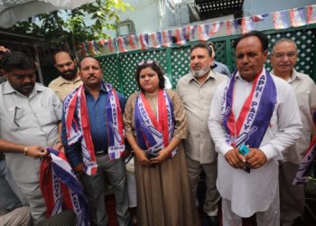 ڈوگرہ پیلس اورتاریخی مُبارک منڈی کے بحالی کاموں میں تیزی لائی جائے:الطاف بخاری