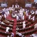 اپوزیشن کے ہنگامے کے باعث راجیہ سبھا کی کارروائی کل تک کے لیے ملتوی