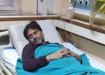 تہاڑ جیل میں یاسین ملک کی طبیعت بگڑ ی، اسپتال میں داخل