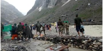 امر ناتھ گھپا کے نزدیک بادل پھٹنے سے 13 یاتری ہلاک، 40 سے زائد لاپتہ، ریسکو آپریشن جاری