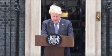 برطانیہ کے وزیر اعظم جانسن نے استعفیٰ دے دیا