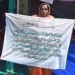 کولگام کی خاتون نے ’’آیت الکرسی‘‘ سے لکھی ہوئی شال تیار کی