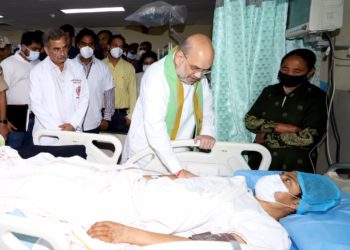 پہلگام فورسز بس حادثہ:امیت شاہ نے کی ایمس ٹراما سینٹر میں زخمی آئی ٹی بی پی اہلکاروں کی عیادت