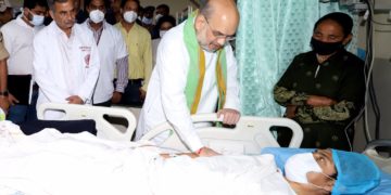 پہلگام فورسز بس حادثہ:امیت شاہ نے کی ایمس ٹراما سینٹر میں زخمی آئی ٹی بی پی اہلکاروں کی عیادت