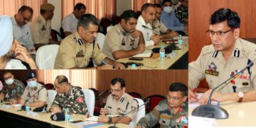 15اگست کی تقریبات کے حوالے سے جموں اور سرینگر میں اعلیٰ سطحی سیکورٹی میٹنگ