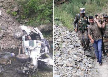 چنگام چھاترو کشتواڑ علاقے میں سومو گاڑی حادثے کی شکار :7مسافر ہلاک 5شدید زخمی