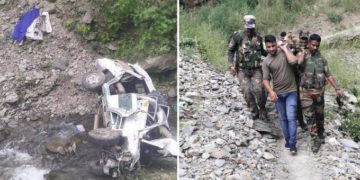 چنگام چھاترو کشتواڑ علاقے میں سومو گاڑی حادثے کی شکار :7مسافر ہلاک 5شدید زخمی