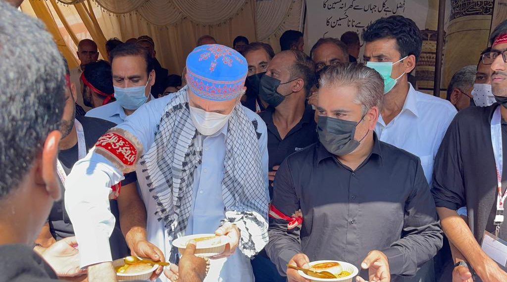 علمگری بازار میں نیشنل کانفرنس کے زیر اہتمام ریفرشمنٹ کیمپ