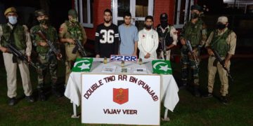 سوپور میں عسکریت پسندوں کے تین معاونین گرفتار