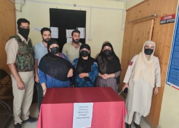 بمنہ سرینگر میں خاتون کے قتل کا معاملہ :خاتون کے شوہرسمیت 5افرادگرفتار