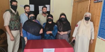 بمنہ سرینگر میں خاتون کے قتل کا معاملہ :خاتون کے شوہرسمیت 5افرادگرفتار
