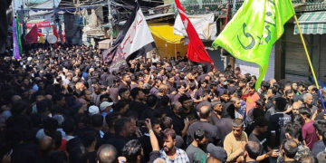 جموں و کشمیر میں یوم عاشورہ پر عزادداری کے بڑے جلوس برآمد