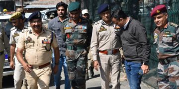 ڈی جی پی نے ضلع کپواڑہ میں آگے کے علاقوں کا دورہ کیا
