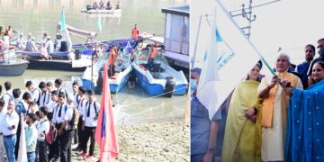 لیفٹیننٹ گورنر نے سیّد قمرالدین بخاری ؒ کے موقعہ پر زیروبرج سے گاندربل تک کشتیوں اور شکاراکے بیڑے کو جھنڈی دِکھا کر روانہ کیا