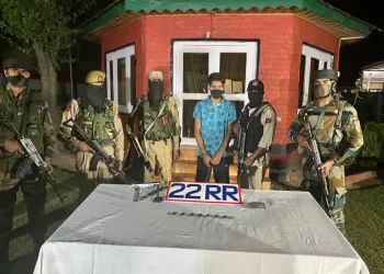 سوپور میں ہائبرڈ جنگجوگرفتار