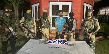 سوپور میں ہائبرڈ جنگجوگرفتار