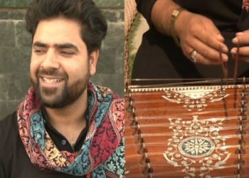 واد ی کشمیر کے نوجوان سنتور فنکار ساحل سنتور سے ملیں