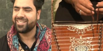 واد ی کشمیر کے نوجوان سنتور فنکار ساحل سنتور سے ملیں