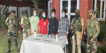 سوپور میں او جی ڈبلیو ماڈیول کا پردہ فاش، لشکر طیبہ کے 4 ساتھی گرفتار: پولیس