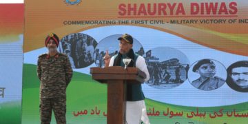 پی ائو کے کو واپس لانے کیلئے پارلیمنٹ میں بل پاس کرانے کیلئے اپنے وعدے پر کار بند ہے : راجناتھ سنگھ